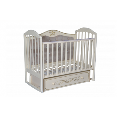 Детская кроватка ''Анита'' 999 с мягкой спинкой